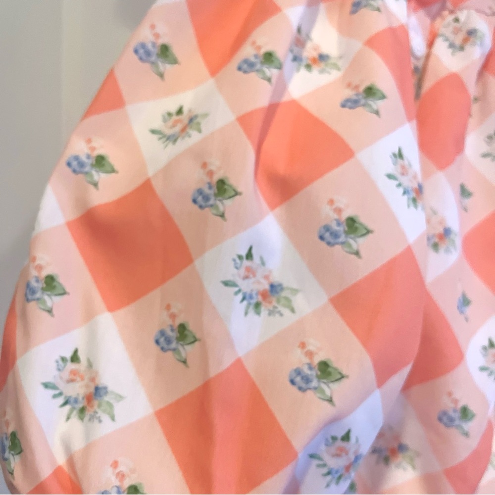 Busy Bee Smocks Classic Floral Bubble Romper Size 3T - Picture 8 of 8